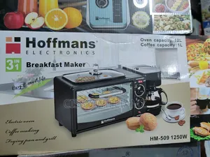 3in1 Hoffman Electric Breakfast Machine Maker