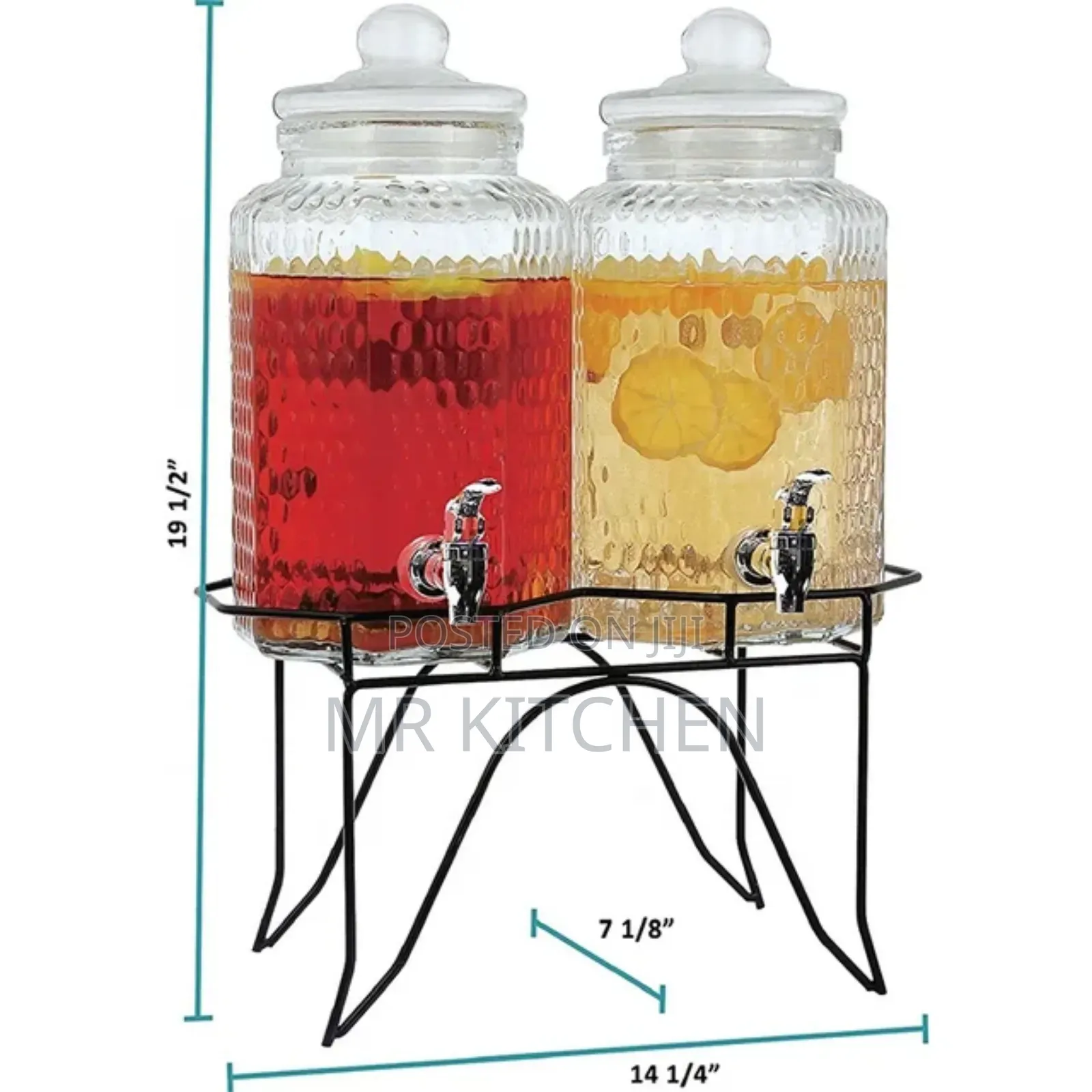 Glass Beverage Dispenser (2 Gallons)