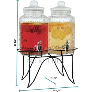 Glass Beverage Dispenser (2 Gallons)
