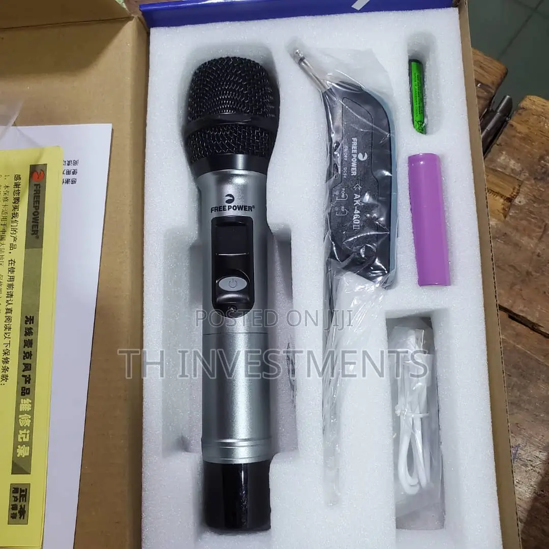 Free Power Wireless Microphone