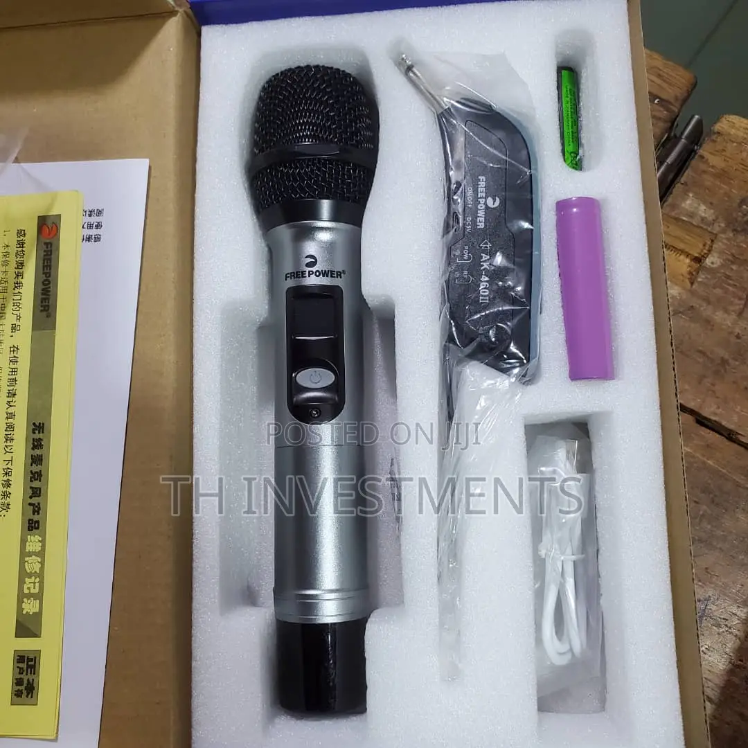 Free Power Wireless Microphone