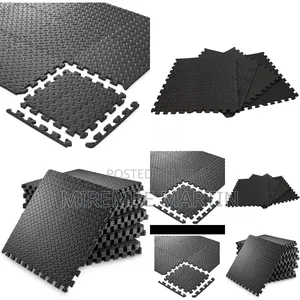 Protective Gym Exercise Interlocking Floor Mats 2ft×2ft 4pcs