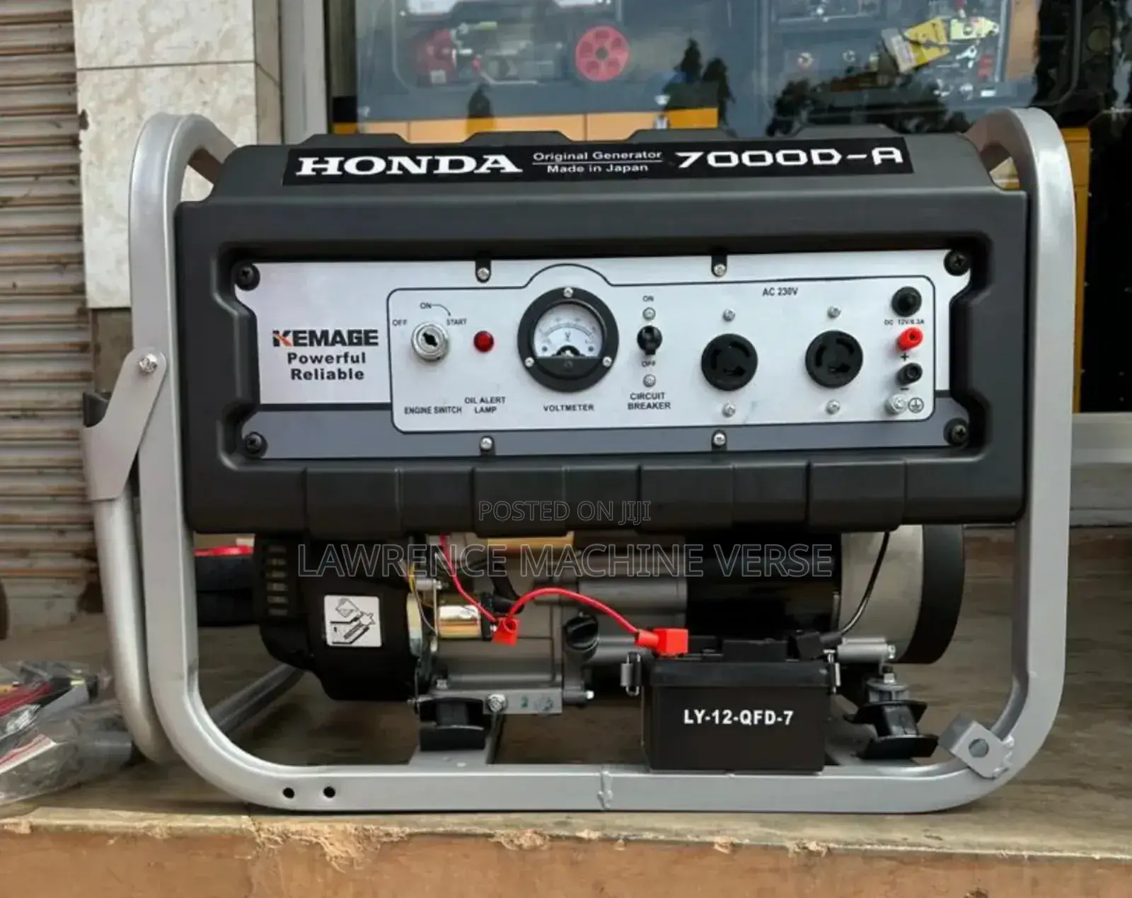Gasoline Generator Key Start 7000d-A