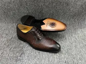 Classic Braided Leather Oxfords in Stock