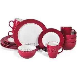 Tableware Set of Plates Cups Bowls Sideplates Dinner Sets