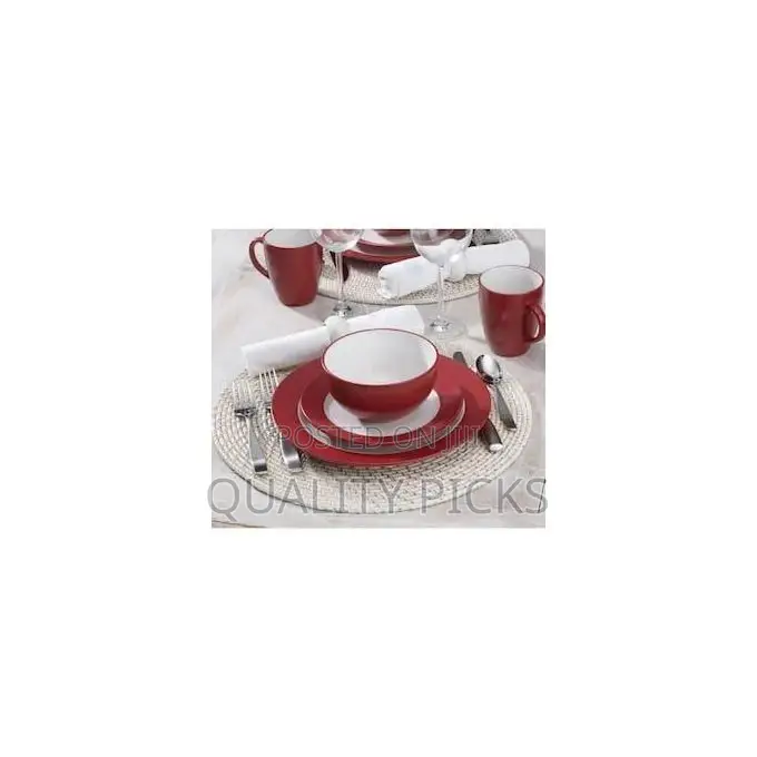 Tableware Set of Plates Cups Bowls Sideplates Dinner Sets
