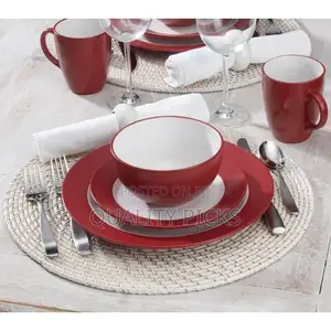 Tableware Set of Plates Cups Bowls Sideplates Dinner Sets