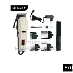 Sokany Rechargeable Electric Hair Clipper.