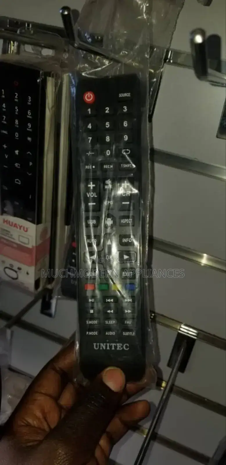Unitec Tv Remote