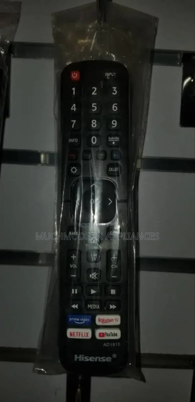 Hisense Smart TV Remote