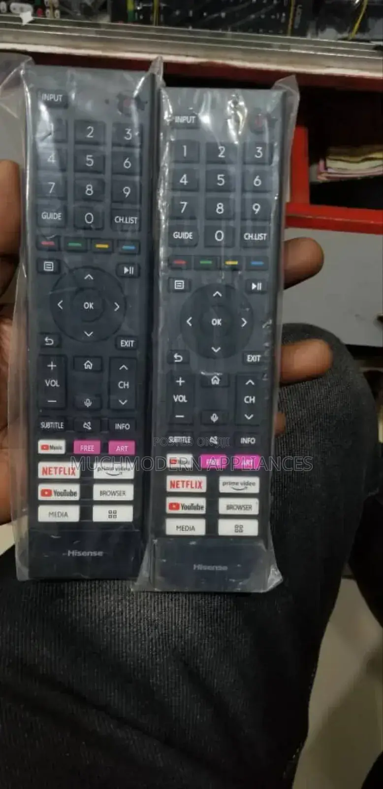 Hisense Smart Tv Original Remote