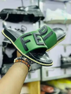 Classic Fendi Slides in Stock