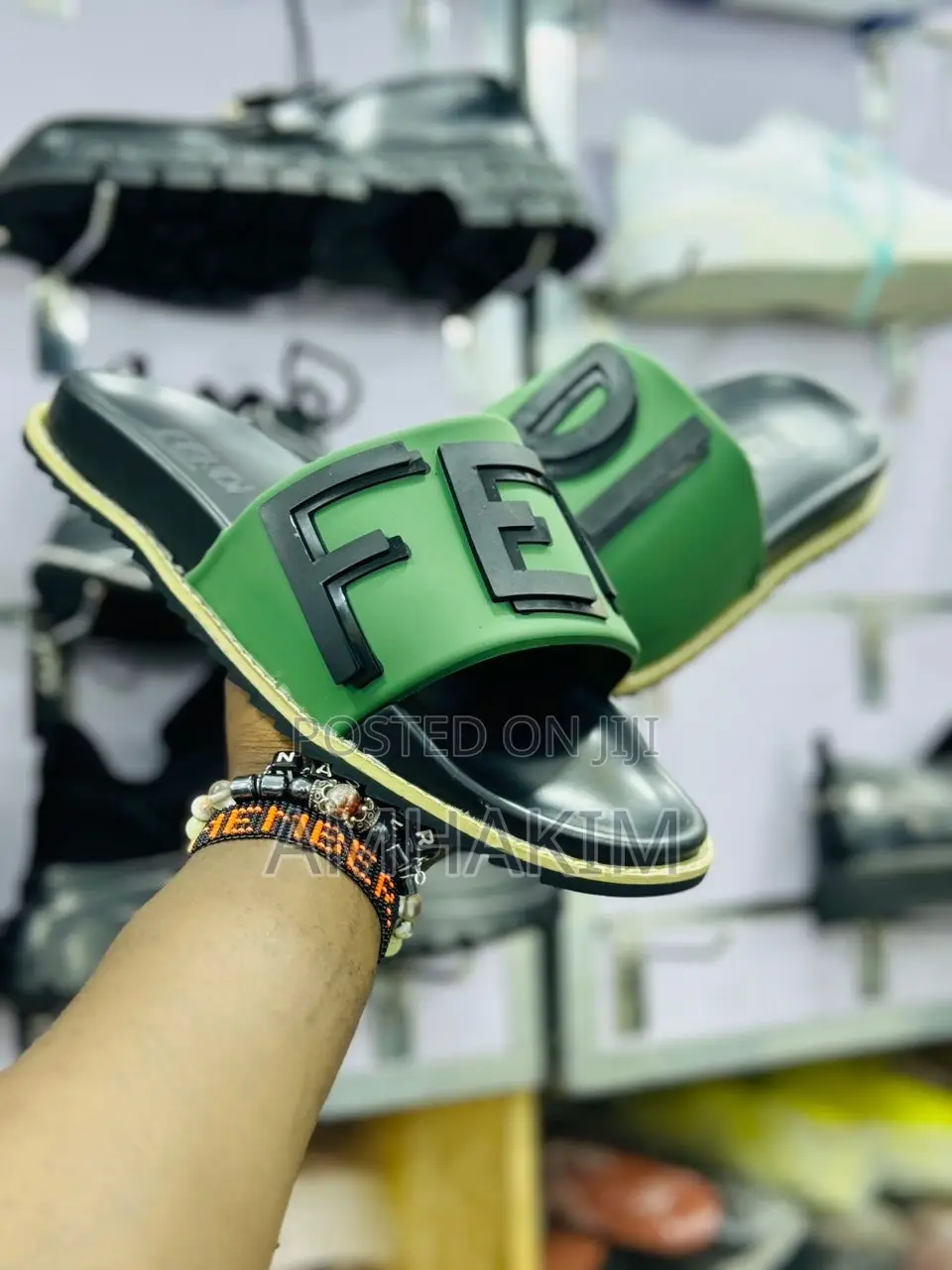 Classic Fendi Slides in Stock