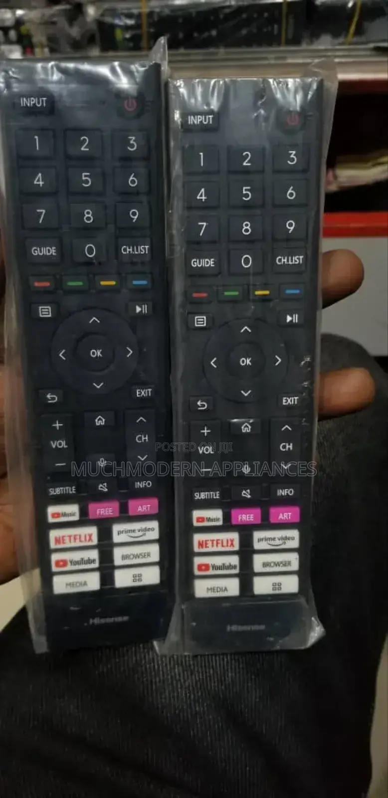 Hisense Smart Tv Remote