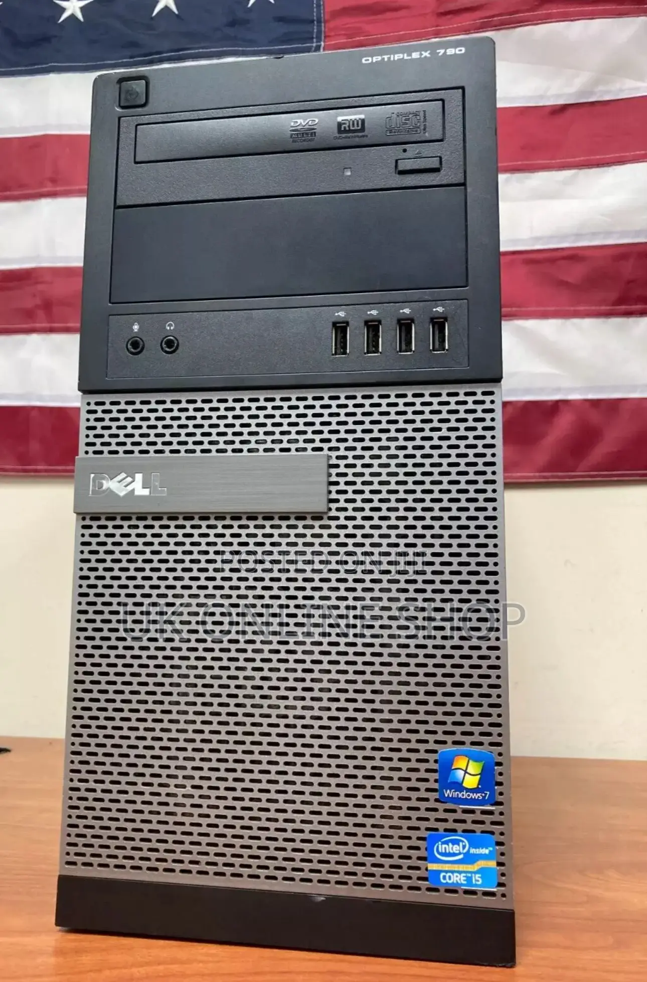 Desktop Computer Dell OptiPlex 790 8GB Intel Core i5 HDD 500GB