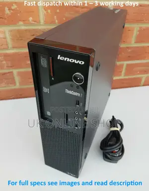 Desktop Computer Lenovo Ideacentre AIO 520 4GB Intel Core I3 HDD 500GB