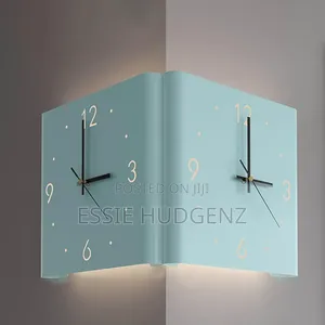 Double Sided Corner Wall Clock