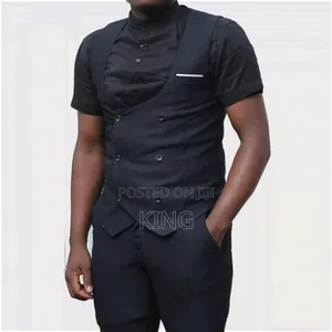Black Waist Coat Suit