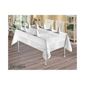 8pcs Table Cloth Set With 8 Pieces Napkin Gift Set