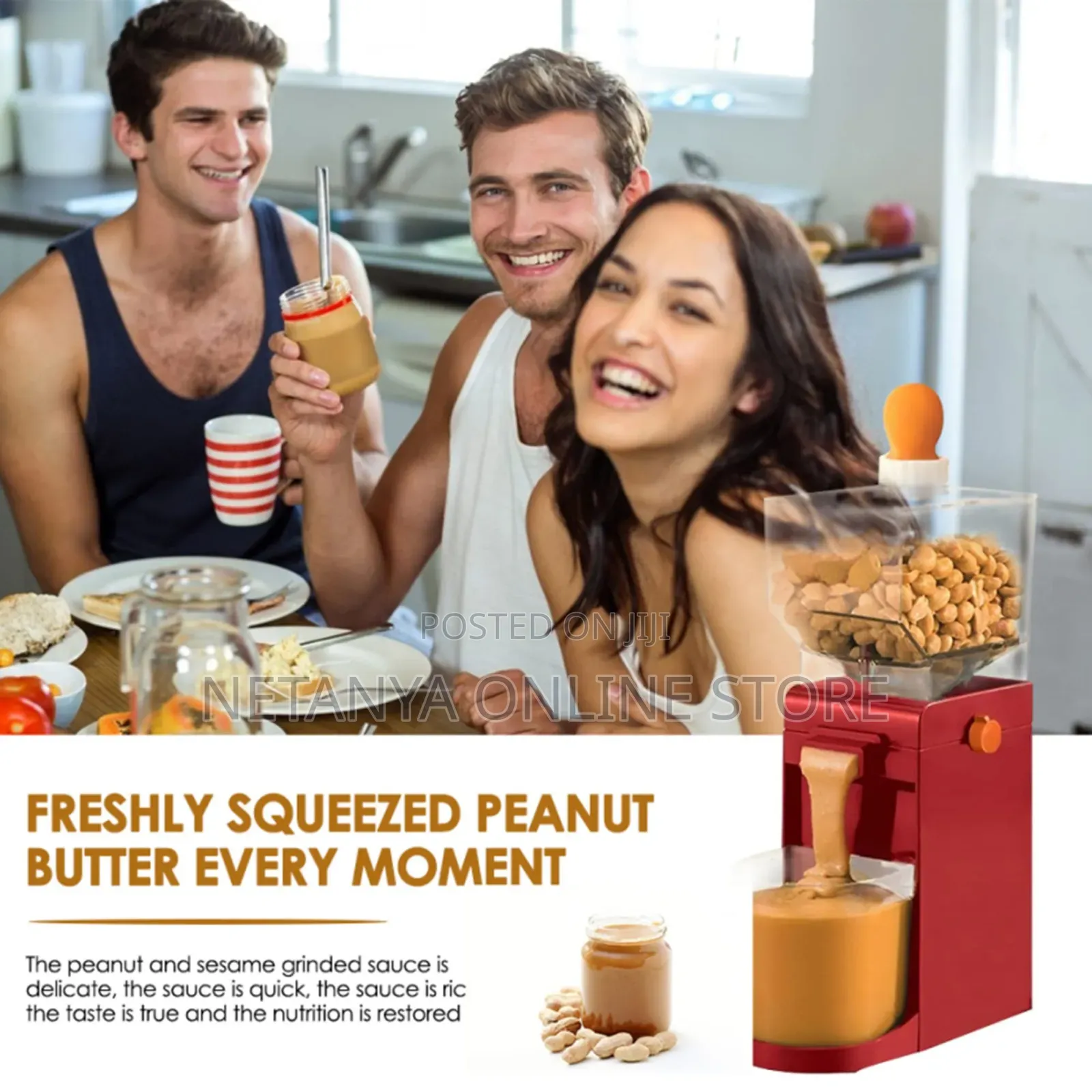 Home Electric Peanut Butter Maker