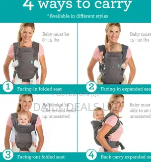 4 In 1 Infantino Baby Carrier