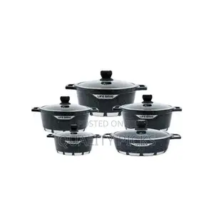 Life Smile 10PC Granite Coated Non-Stick Serving Dishes