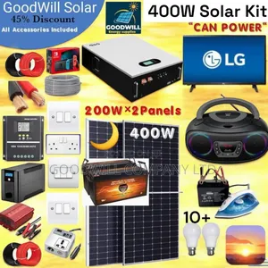 400w Solar Energy System Full Kit Lifepo4
