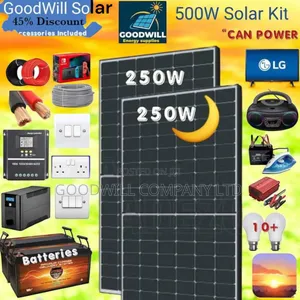 500w Solar Full Kit (Warehouse Price)