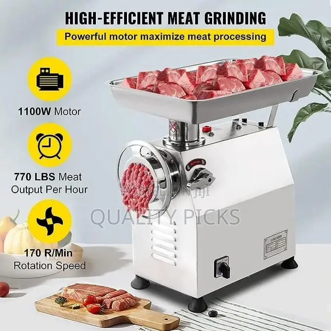 Commercial Meat Grinder 770lbs/H Electric Sausage Maker
