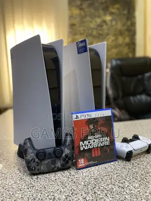 Good as New Ps5 Standard With 2 Game Pads::