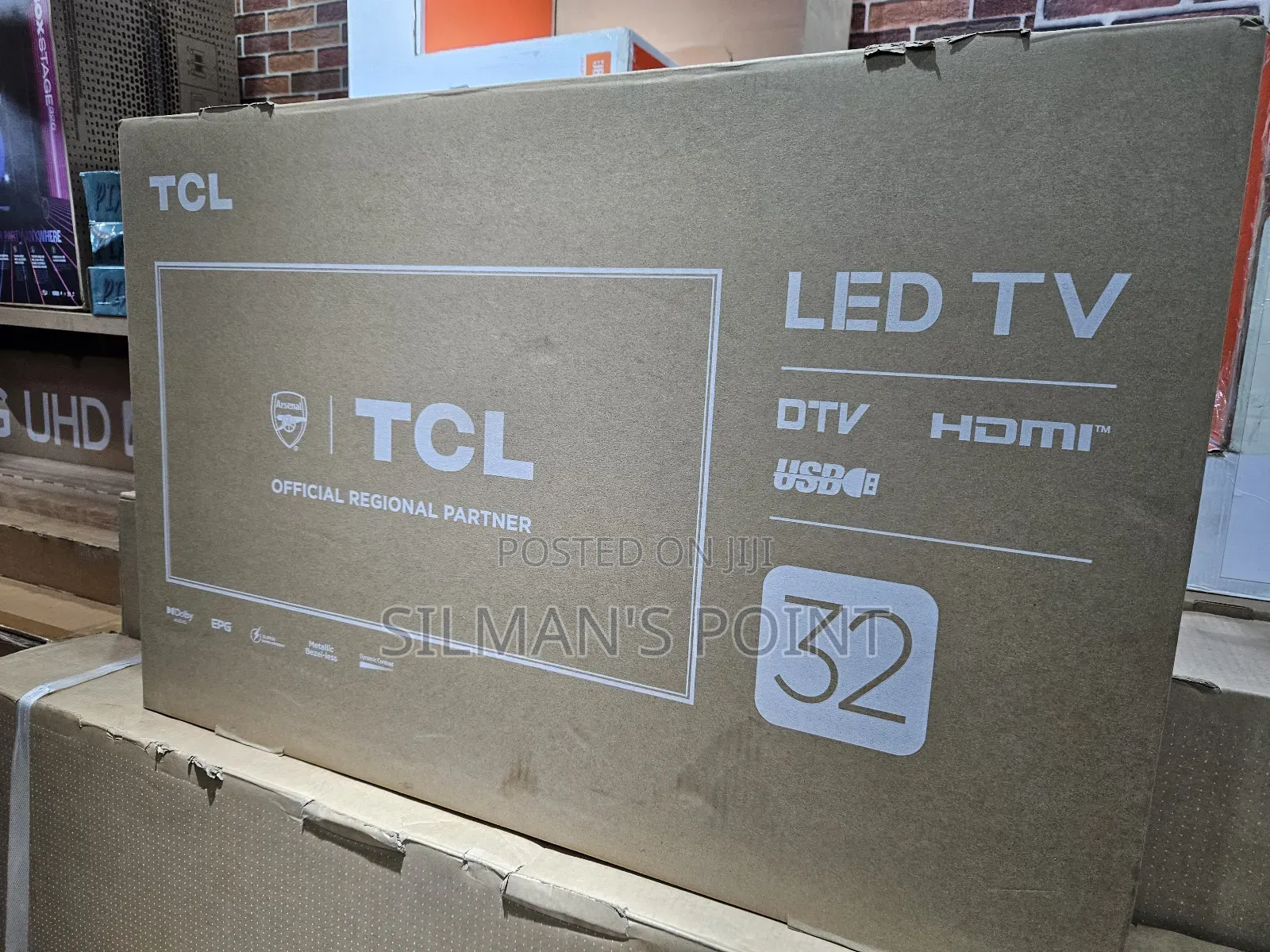 The New TCL 32" Led Digital Tv