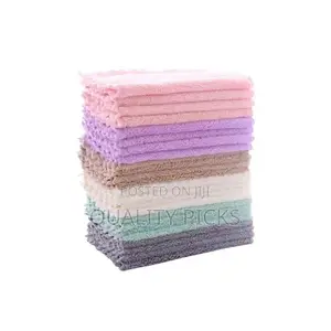 2 Piece Microfiber Hair Swimming Face Bathroom Towels
