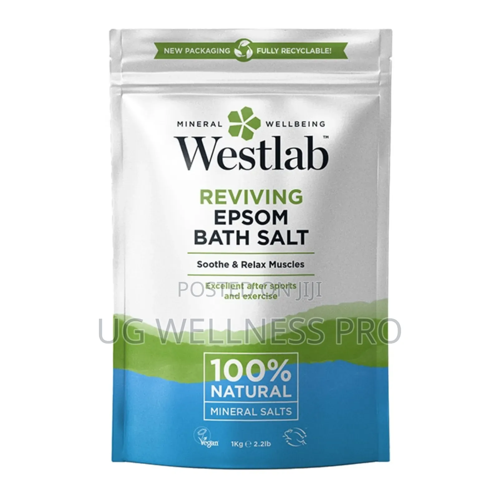 Westlab Epsom Bath Salt 1kg