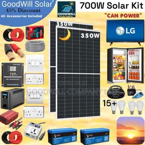 700w Solar Kit Sunset