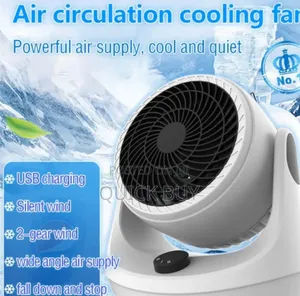 Ultramodern Unique Air Circulation Cooling Fan