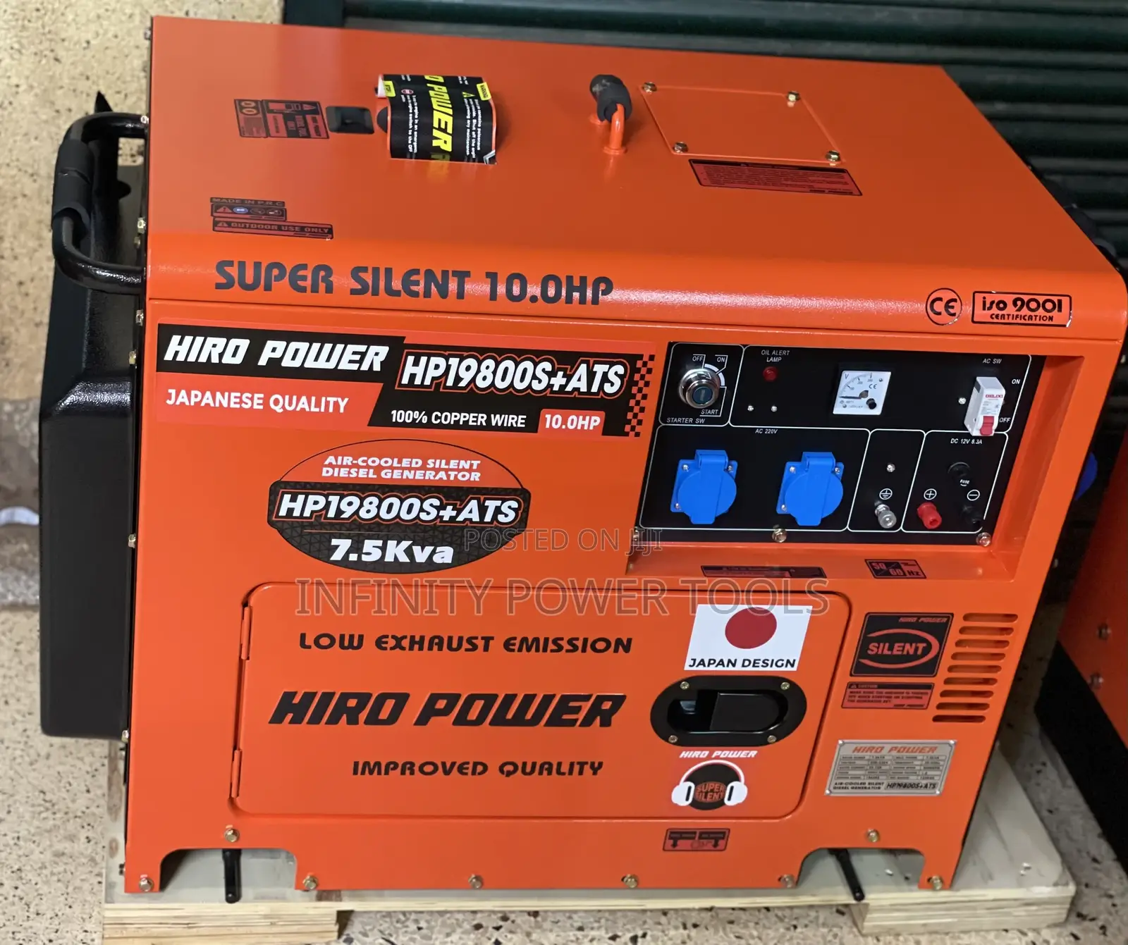 7kva Diesel Generator(Hiro Power)