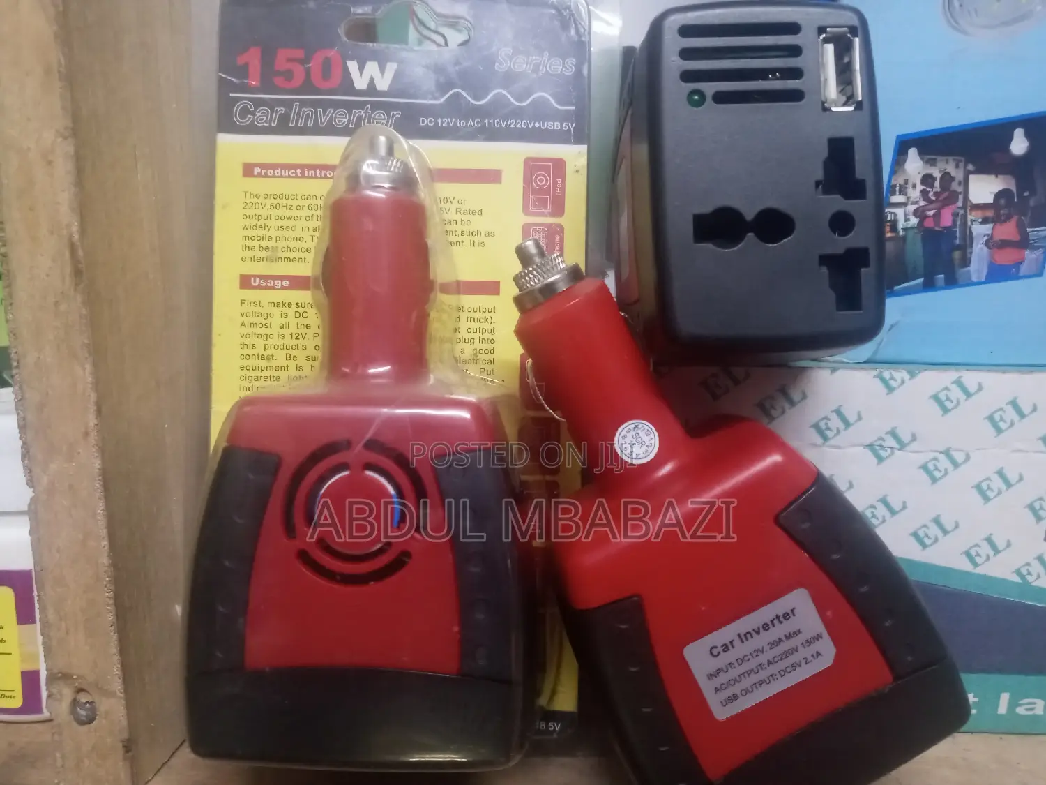 150 Watt DC-AC Inverter
