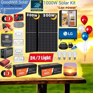 1000w Solar Kit / 1kw Solar Kit Sunset