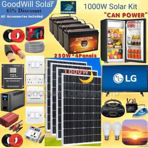 1000w Solar Kit / 1kw Solar Kit (Warehouse Price,)