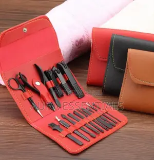 16pcs Manicure Cutters Nail Clipper Set Household Kit