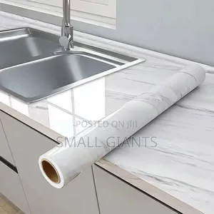 5 Metres by 60cm Marble Waterproof Wallpaper