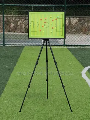 Football Tactical Board Coaching Foldable,Adjustable Stand