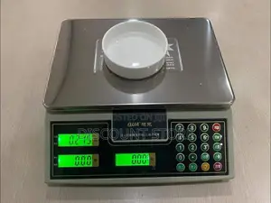 Acs Electronic Tabletop Scale Weighing Rechargeable Battery