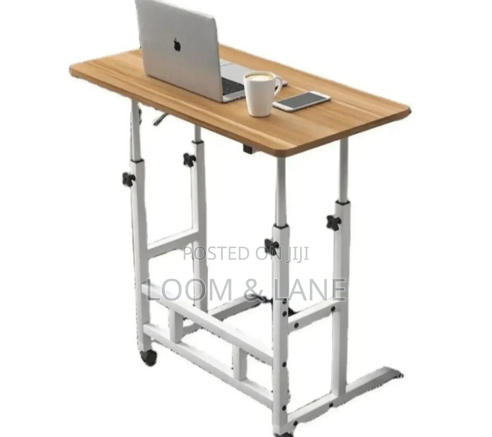 Brand New Movable Bed Side Laptop Table With Wheels