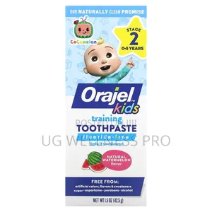 Orajel Cocomelon Fluoride-Free Training Toothpaste 0-3 Years