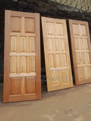 Multiple Panel Mahogany Door
