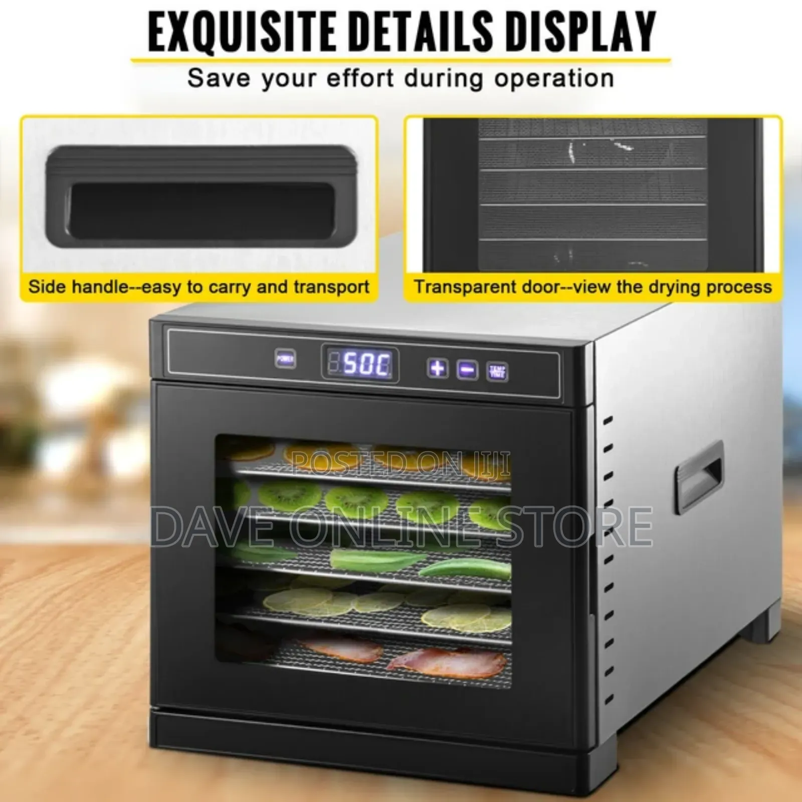 Commercial Stainless Steel Food Dehydrator