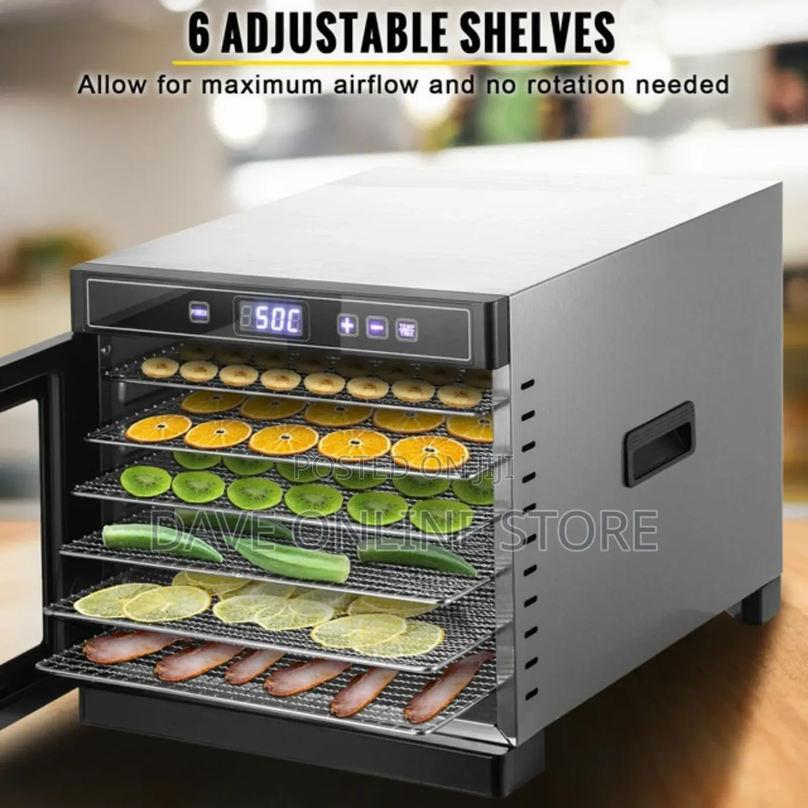 Commercial Stainless Steel Food Dehydrator