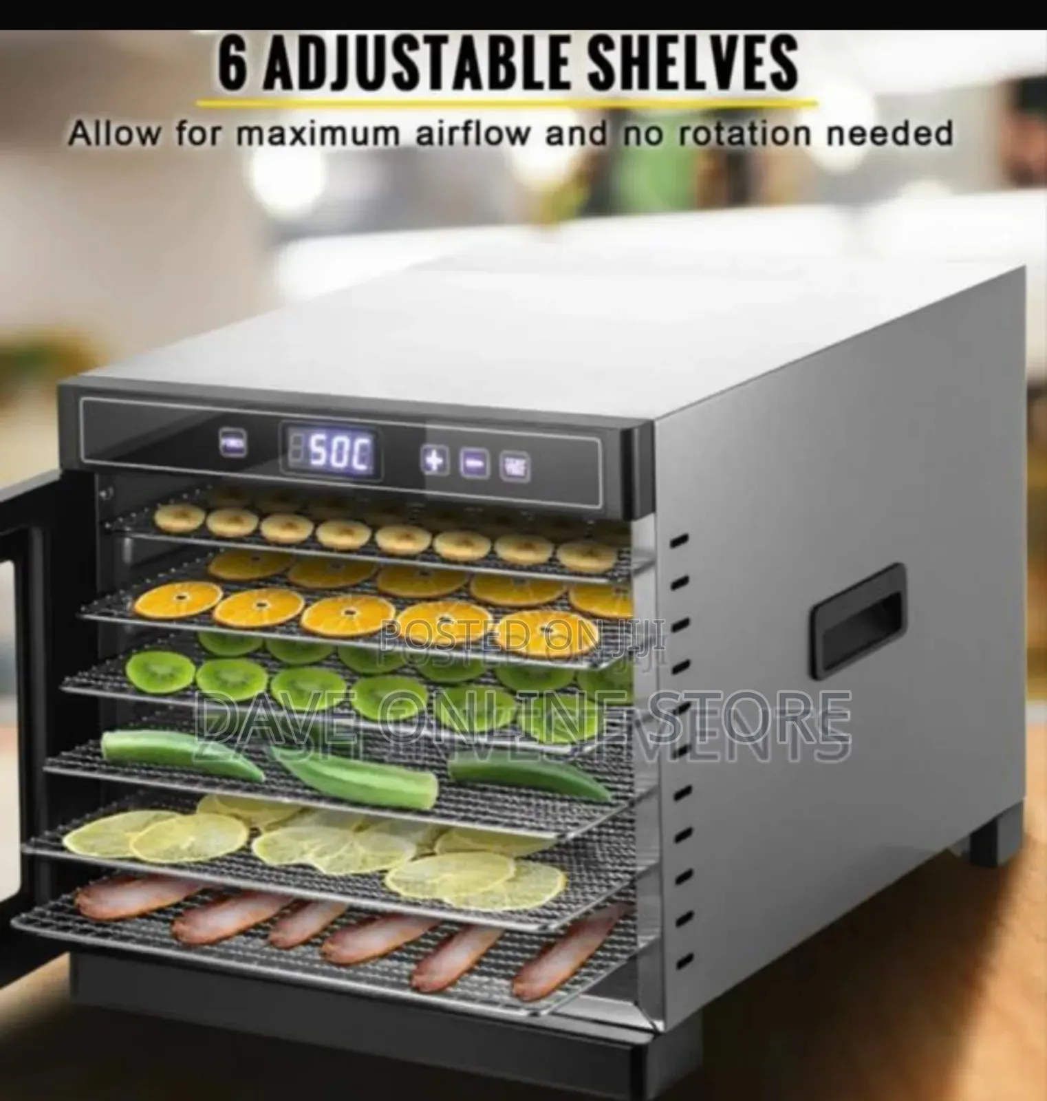 Commercial Stainless Steel Food Dehydrator