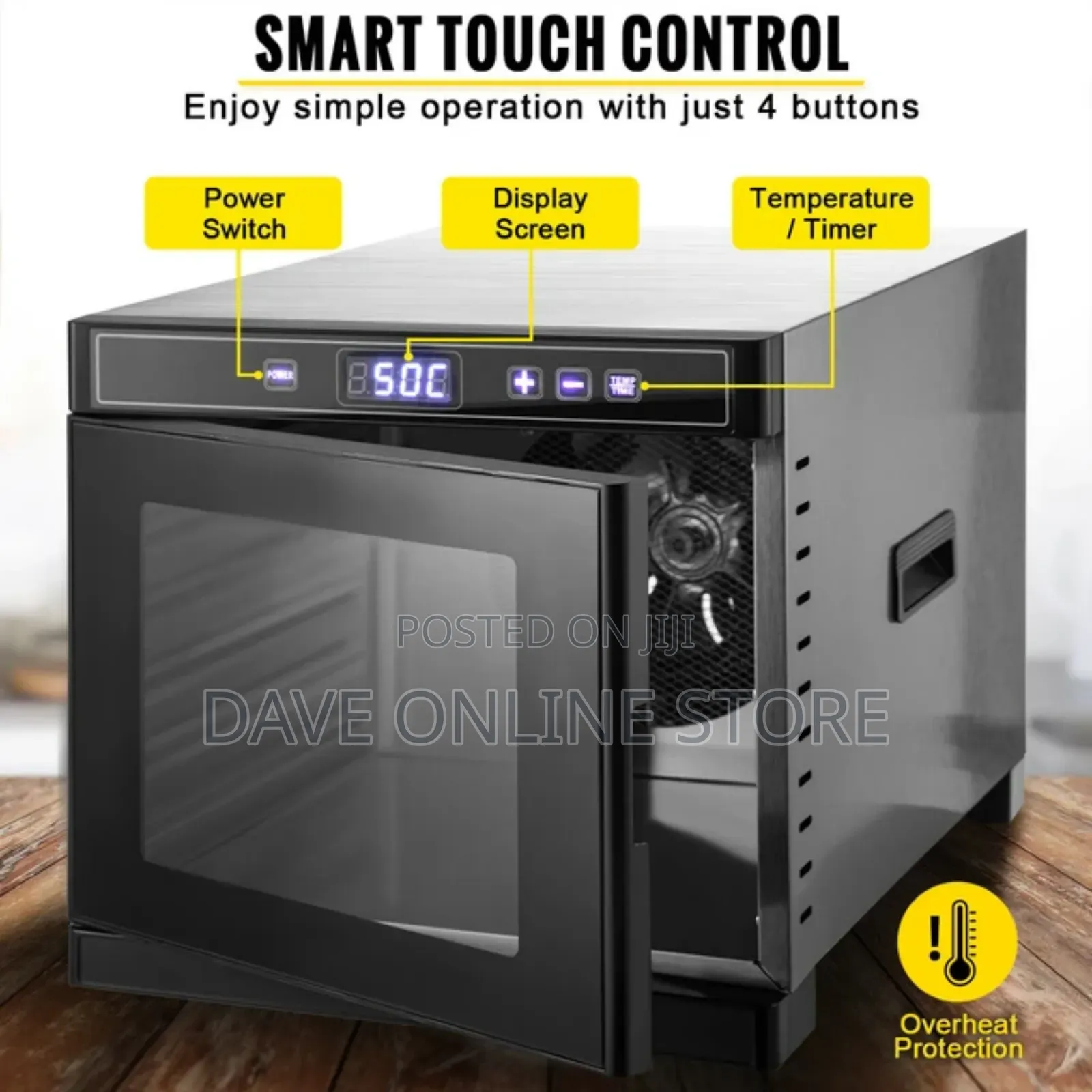 Commercial Stainless Steel Food Dehydrator